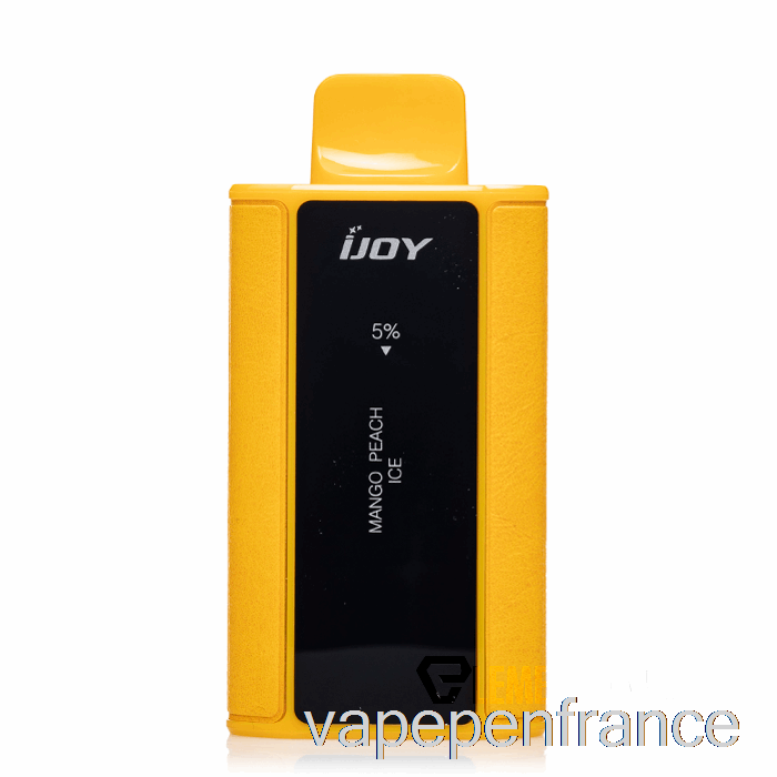 Ijoy Capitaine 10000 Stylo Jetable De Vape De Glace De Pêche De Mangue